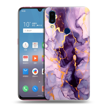 Пластиковый чехол на Meizu Note 9 с принтом Мрамор Пластиковый чехол на Meizu Note 9 с принтом Мрамор