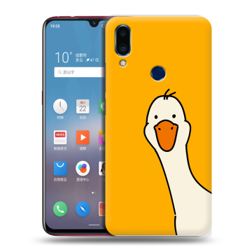 Пластиковый чехол на Meizu Note 9 с принтом Утка Пластиковый чехол на Meizu Note 9 с принтом Утка
