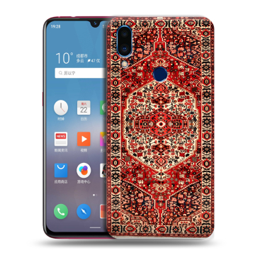 Пластиковый чехол на Meizu Note 9 с принтом Ковер