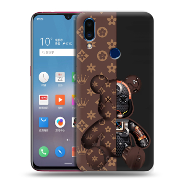 Пластиковый чехол на Meizu Note 9 с принтом Луи робот Пластиковый чехол на Meizu Note 9 с принтом Луи робот