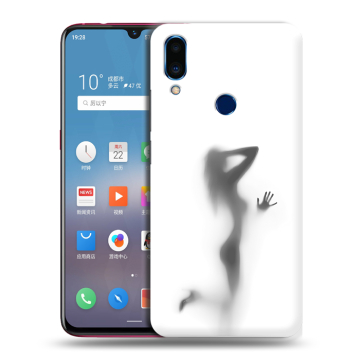 Пластиковый чехол на Meizu Note 9 с принтом Силуэт