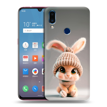 Пластиковый чехол на Meizu Note 9 с принтом Кролик Пластиковый чехол на Meizu Note 9 с принтом Кролик
