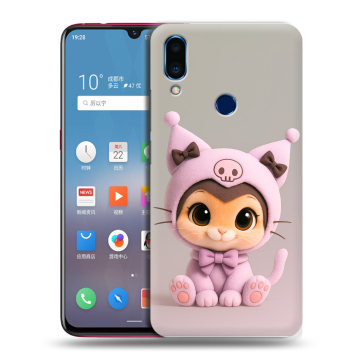 Пластиковый чехол на Meizu Note 9 с принтом Куроми Kuromi 