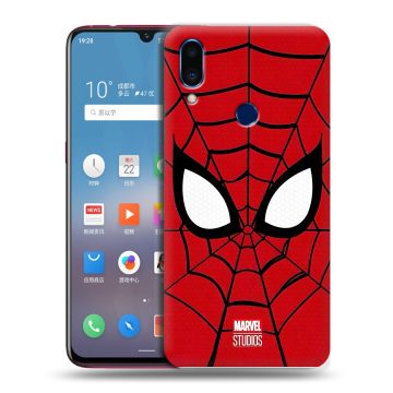 Пластиковый чехол на Meizu Note 9 с принтом человек паук spiderman Пластиковый чехол на Meizu Note 9 с принтом человек паук spiderman