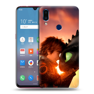 Пластиковый чехол на Meizu Note 9 с принтом Как приручить дракона Пластиковый чехол на Meizu Note 9 с принтом Как приручить дракона