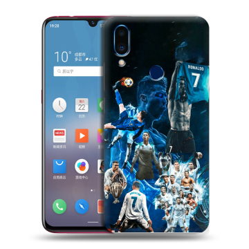 Пластиковый чехол на Meizu Note 9 с принтом Реал Роналдо Пластиковый чехол на Meizu Note 9 с принтом Реал Роналдо