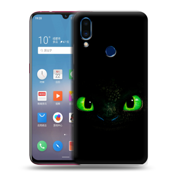 Пластиковый чехол на Meizu Note 9 с принтом Как приручить дракона