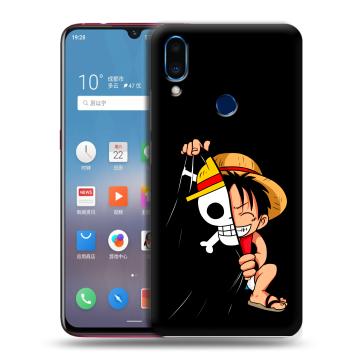 Пластиковый чехол на Meizu Note 9 с принтом One Piece Ван Пис
