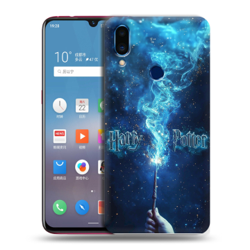 Пластиковый чехол на Meizu Note 9 с принтом Harry Potter Гарри Поттер