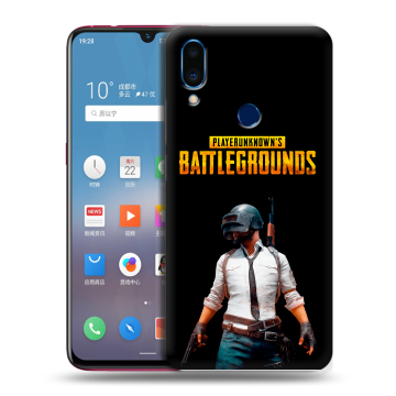 Пластиковый чехол на Meizu Note 9 с принтом PUGB ПАГБ Пластиковый чехол на Meizu Note 9 с принтом PUGB ПАГБ