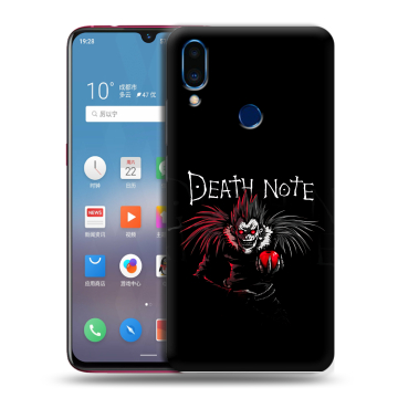Пластиковый чехол на Meizu Note 9 с принтом Death note Тетрадь смерти Пластиковый чехол на Meizu Note 9 с принтом Death note Тетрадь смерти