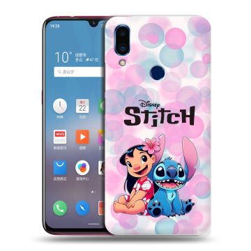 Пластиковый чехол на Meizu Note 9 с принтом Лило и Стич Пластиковый чехол на Meizu Note 9 с принтом Лило и Стич