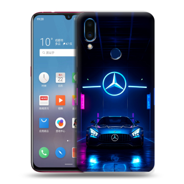 Пластиковый чехол на Meizu Note 9 с принтом Mercedes Мерседес Пластиковый чехол на Meizu Note 9 с принтом Mercedes Мерседес