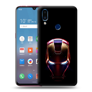 Пластиковый чехол на Meizu Note 9 с принтом IronMan Железный человек Пластиковый чехол на Meizu Note 9 с принтом IronMan Железный человек