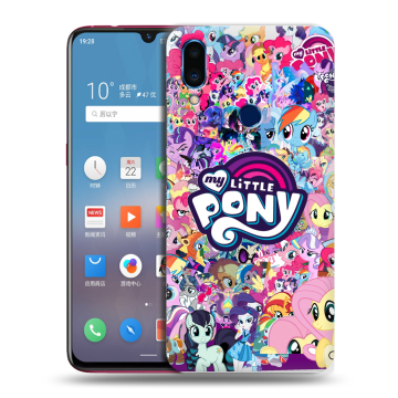Пластиковый чехол на Meizu Note 9 с принтом My little pony Дружба чудо Пластиковый чехол на Meizu Note 9 с принтом My little pony Дружба чудо