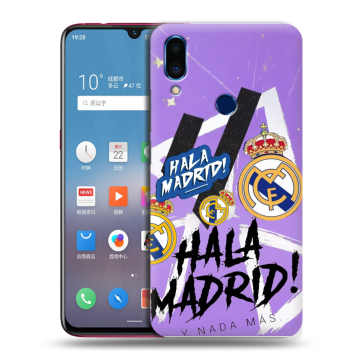 Пластиковый чехол на Meizu Note 9 с принтом Real Madrid Реал Мадрид Пластиковый чехол на Meizu Note 9 с принтом Real Madrid Реал Мадрид