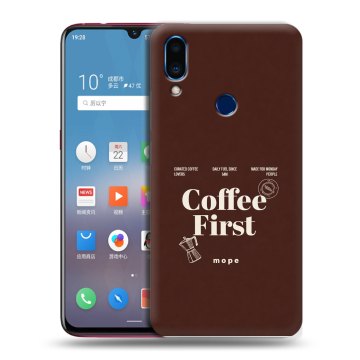 Пластиковый чехол на Meizu Note 9 с принтом женский Пластиковый чехол на Meizu Note 9 с принтом женский