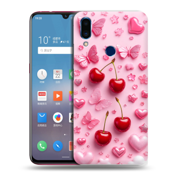 Пластиковый чехол на Meizu Note 9 с принтом для девочек Пластиковый чехол на Meizu Note 9 с принтом для девочек