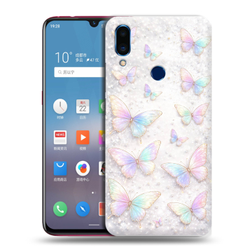 Пластиковый чехол на Meizu Note 9 с принтом женский Пластиковый чехол на Meizu Note 9 с принтом женский