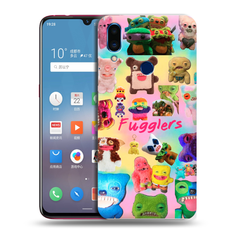 Пластиковый чехол на Meizu Note 9 с принтом Флагер Fuggler Пластиковый чехол на Meizu Note 9 с принтом Флагер Fuggler
