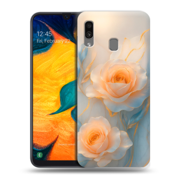 Силиконовый чехол на Samsung Galaxy A30 с принтом Женский Силиконовый чехол на Samsung Galaxy A30 с принтом Женский