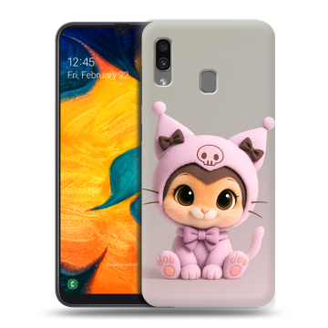 Силиконовый чехол на Samsung Galaxy A30 с принтом Куроми Kuromi Силиконовый чехол на Samsung Galaxy A30 с принтом Куроми Kuromi