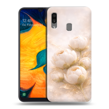 Силиконовый чехол на Samsung Galaxy A30 с принтом женский Силиконовый чехол на Samsung Galaxy A30 с принтом женский