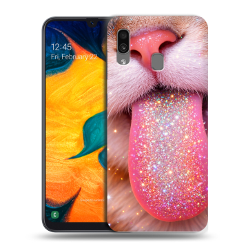 Силиконовый чехол на Samsung Galaxy A30 с принтом для девочек Силиконовый чехол на Samsung Galaxy A30 с принтом для девочек
