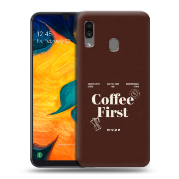 Силиконовый чехол на Samsung Galaxy A30 с принтом женский Силиконовый чехол на Samsung Galaxy A30 с принтом женский
