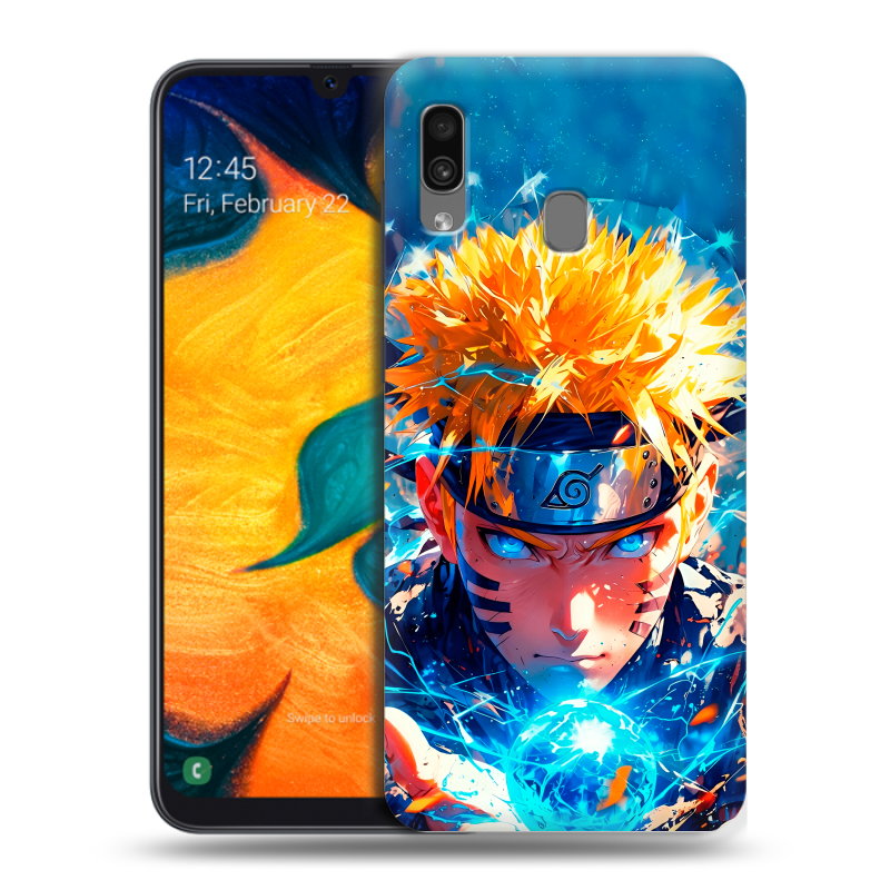 Силиконовый чехол на Samsung Galaxy A30 с принтом Аниме Наруто Naruto Силиконовый чехол на Samsung Galaxy A30 с принтом Аниме Наруто Naruto