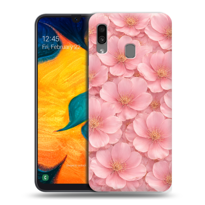 Силиконовый противоударный чехол на Samsung Galaxy A30 с принтом женский Силиконовый противоударный чехол на Samsung Galaxy A30 с принтом женский
