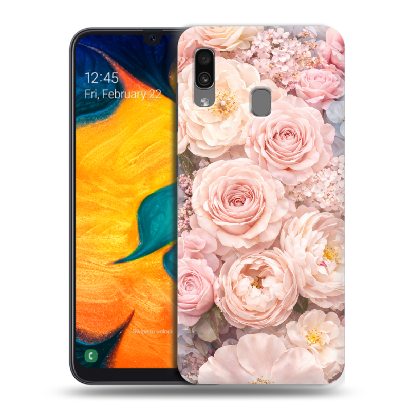 Силиконовый чехол на Samsung Galaxy A30 с принтом женский Силиконовый чехол на Samsung Galaxy A30 с принтом женский