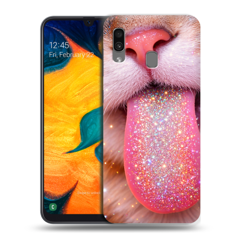 Силиконовый чехол на Samsung Galaxy A30 с принтом для девочек Силиконовый чехол на Samsung Galaxy A30 с принтом для девочек