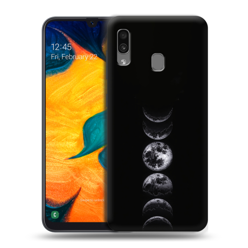 Силиконовый чехол на Samsung Galaxy A30 с принтом женский Силиконовый чехол на Samsung Galaxy A30 с принтом женский