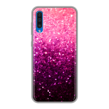 Силиконовый чехол на Samsung Galaxy A50 с принтом Блестки Силиконовый чехол на Samsung Galaxy A50 с принтом Блестки