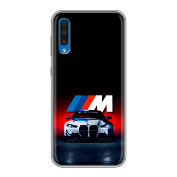 Силиконовый чехол на Samsung Galaxy A50 с принтом БМВ BMW Силиконовый чехол на Samsung Galaxy A50 с принтом БМВ BMW