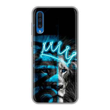 Силиконовый чехол на Samsung Galaxy A50 с принтом Король лев Силиконовый чехол на Samsung Galaxy A50 с принтом Король лев