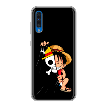 Силиконовый чехол на Samsung Galaxy A50 с принтом One Piece Ван Пис Силиконовый чехол на Samsung Galaxy A50 с принтом One Piece Ван Пис