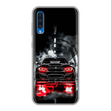 Силиконовый чехол на Samsung Galaxy A50 с принтом BMW БМВ Силиконовый чехол на Samsung Galaxy A50 с принтом BMW БМВ