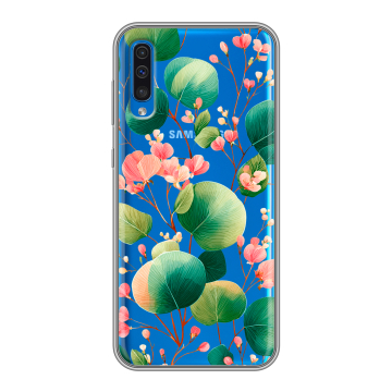 Силиконовый чехол на Samsung Galaxy A50 с принтом женский Силиконовый чехол на Samsung Galaxy A50 с принтом женский