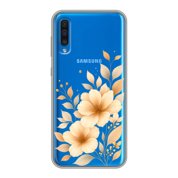 Силиконовый чехол на Samsung Galaxy A50 с принтом для девушки Силиконовый чехол на Samsung Galaxy A50 с принтом для девушки