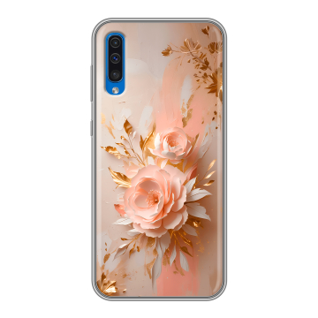 Силиконовый чехол на Samsung Galaxy A50 с принтом женский Силиконовый чехол на Samsung Galaxy A50 с принтом женский