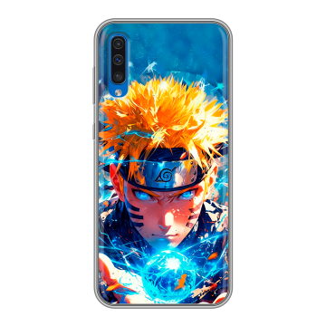 Силиконовый чехол на Samsung Galaxy A50 с принтом Аниме Наруто Naruto