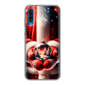Силиконовый чехол на Samsung Galaxy A50 с принтом Новый год Силиконовый чехол на Samsung Galaxy A50 с принтом Новый год
