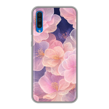 Силиконовый чехол на Samsung Galaxy A50 с принтом женский Силиконовый чехол на Samsung Galaxy A50 с принтом женский