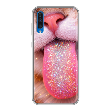 Силиконовый чехол на Samsung Galaxy A50 с принтом для девочек