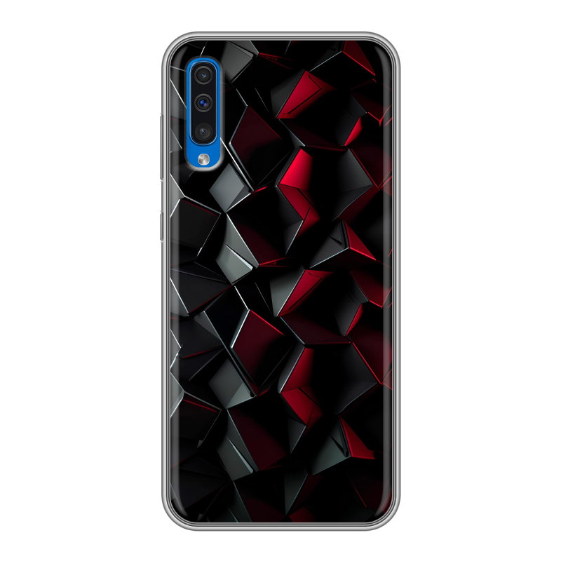 Силиконовый чехол на Samsung Galaxy A50 с принтом Абстракция Силиконовый чехол на Samsung Galaxy A50 с принтом Абстракция