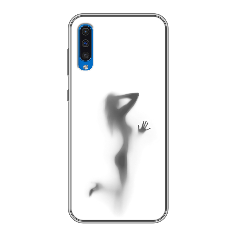 Силиконовый чехол на Samsung Galaxy A50 с принтом Силуэт Силиконовый чехол на Samsung Galaxy A50 с принтом Силуэт