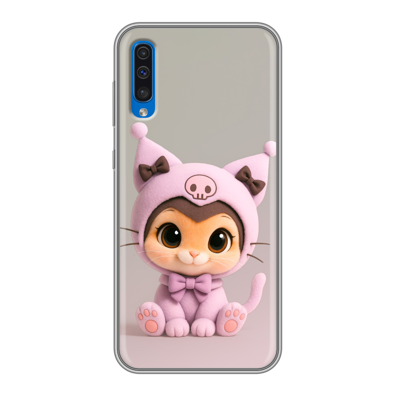Силиконовый чехол на Samsung Galaxy A50 с принтом Куроми Kuromi Силиконовый чехол на Samsung Galaxy A50 с принтом Куроми Kuromi