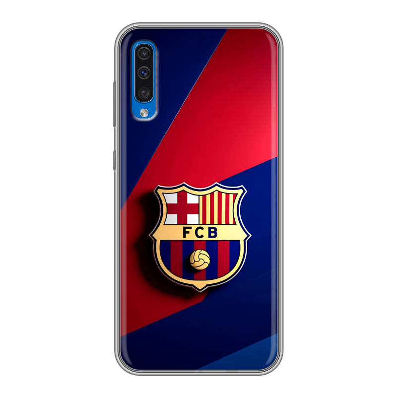 Силиконовый чехол на Samsung Galaxy A50 с принтом Барселона Barcelona Силиконовый чехол на Samsung Galaxy A50 с принтом Барселона Barcelona